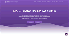 Desktop Screenshot of bouncingshield.com